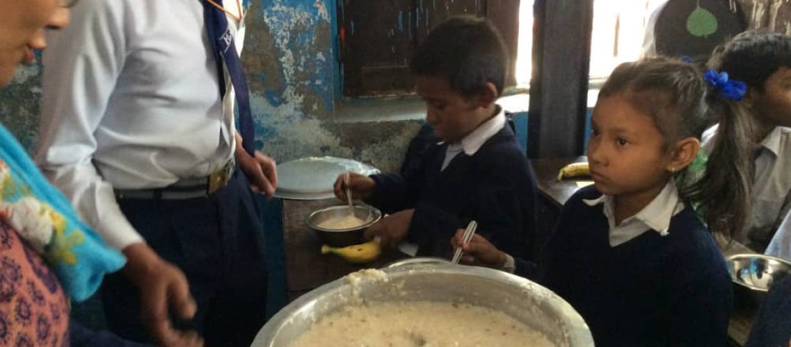 Mitra Aadharbhut Vidhalaya School - Meal
